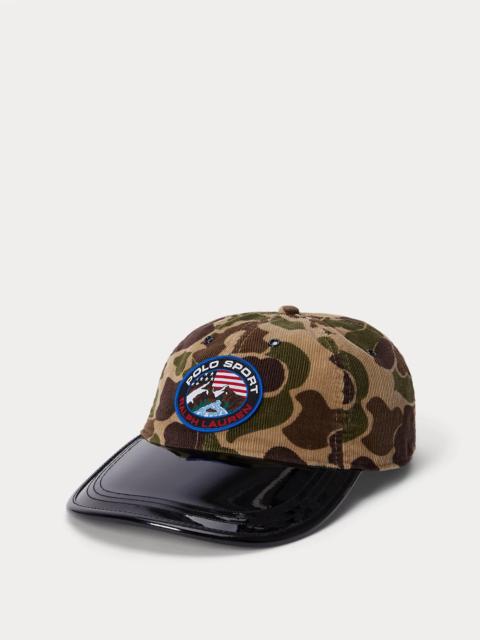 Polo Ralph Lauren Camo-Print Long-Bill Cap