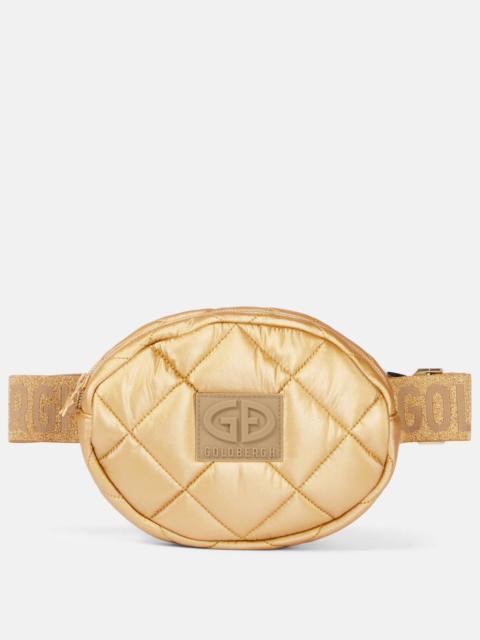 GOLDBERGH French Small quilted belt bag