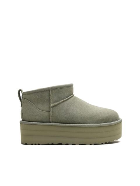 UGG Classic Ultra Mini Platform "Shaded Clover" boots