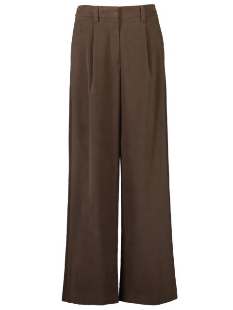 Brunello Cucinelli Soft Tailored Relax Stretch Pant