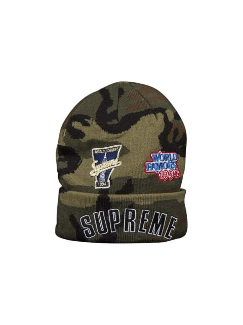 Supreme x New Era x Championship Beanie 'Camo'