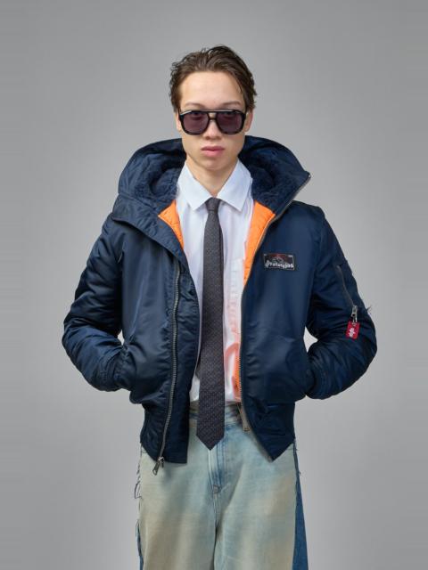 prototypes Bomber Jacket with Patch Pockets