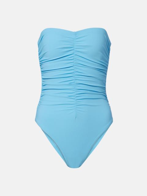KARLA COLLETTO Basics ruched swimsuit