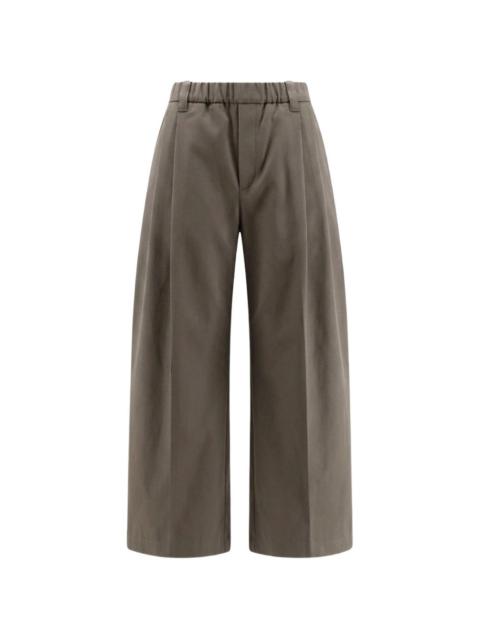 Brunello Cucinelli pleated wide-leg trousers