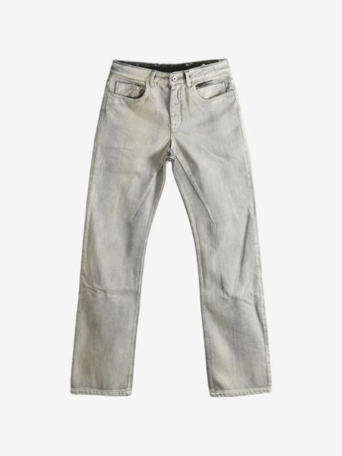 Rick Owens DRKSHDW faded straight-leg jeans