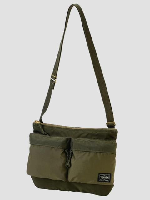Nigel Cabourn Porter-Yoshida & Co Force Shoulder Bag in Olive Drab