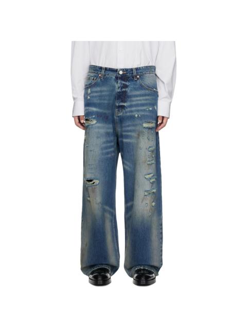 VETEMENTS 코튼 baggy 청바지