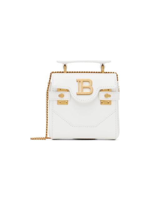 Balmain White B-Buzz Mini Bag