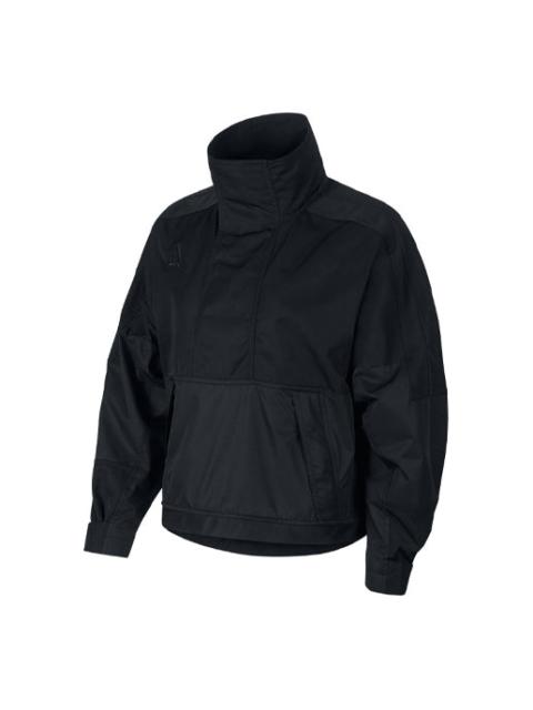 Nike ACG Stand Collar Half Zipper Jacket Black BQ7206-010