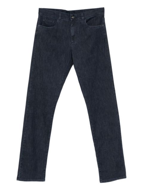 Canali cotton-blend jeans