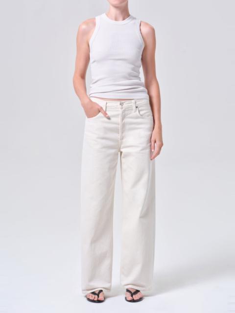 AGOLDE LOW SLUNG BAGGY 30.5" IN BROWN RICE