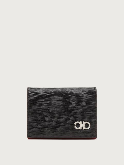 FERRAGAMO Gancini credit card holder