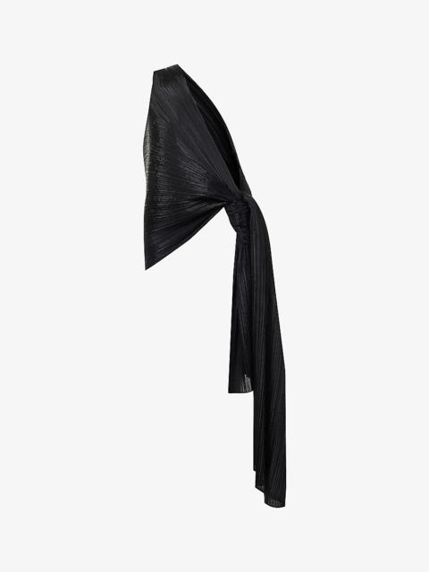 Pleats Please Issey Miyake Stole pleated knitted shawl