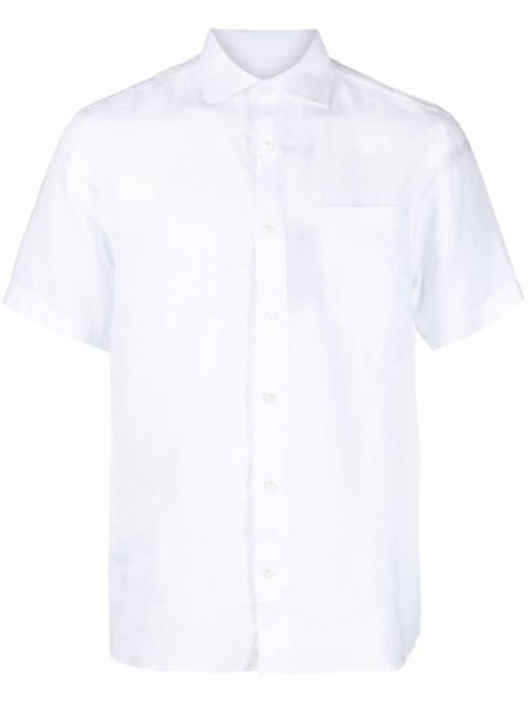 Paul & Shark short-sleeved linen shirt