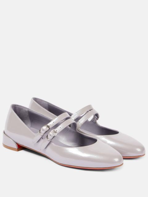 Christian Louboutin Sweet Jane patent leather Mary Jane flats