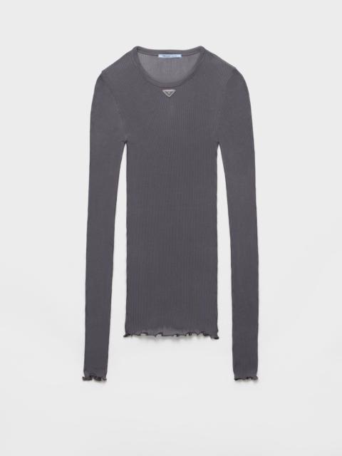 Prada Ribbed knit top