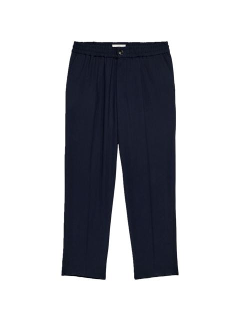 AMI Paris elasticated-waist tapered trousers