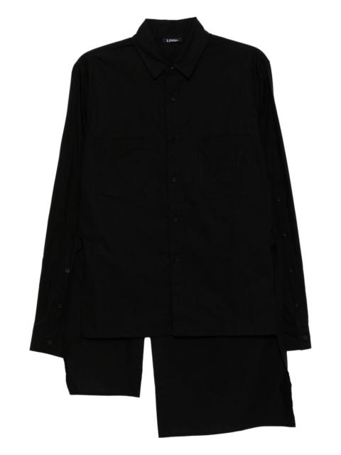 Yohji Yamamoto typewriter back slit shirt