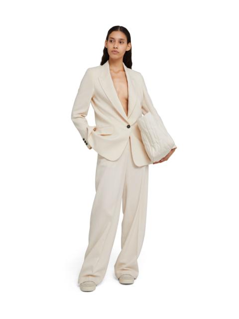 MSGM Lightweight wool single-breasted blazer