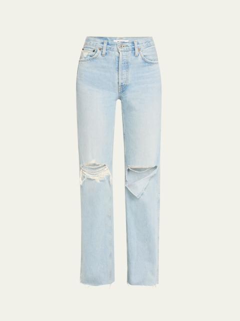 RE/DONE 90s High-Rise Loose Straight Jeans