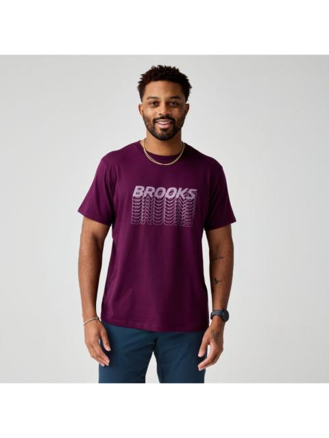 BROOKS Graphic Short Sleeve