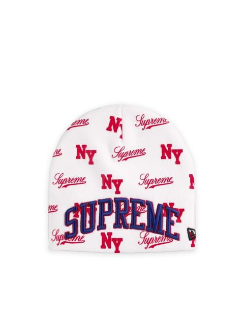 Supreme x New Era monogram beanie