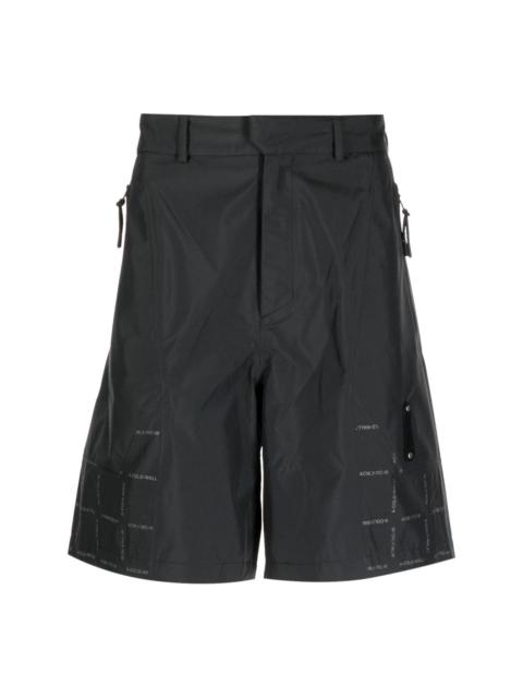 A-COLD-WALL* Grisdale Storm logo-print shorts