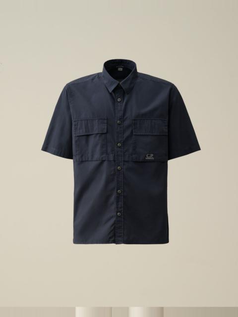 Cotton Rip-Stop Short Sleeved Shirt