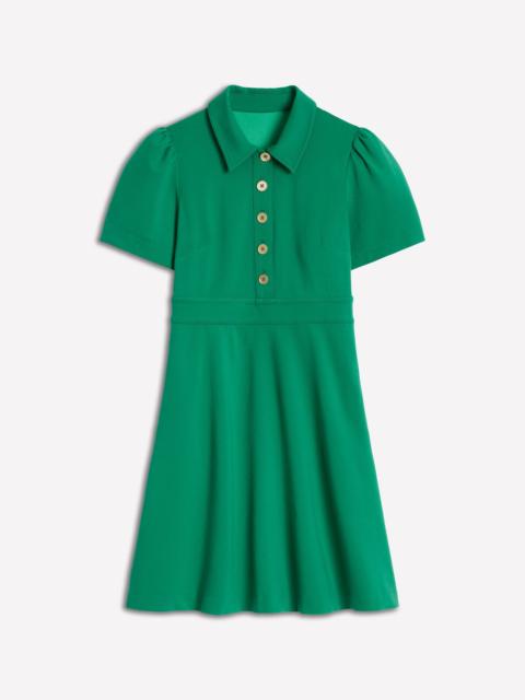 BODEN Nicolette Ponte Shirt Dress-Bear Grass