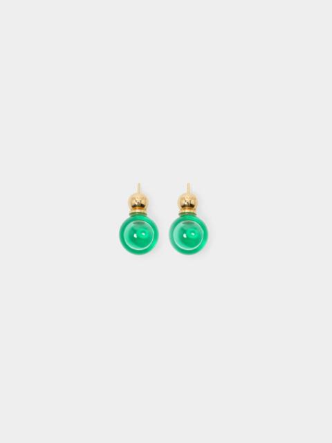 SUNNEI SFERA EARRINGS / green