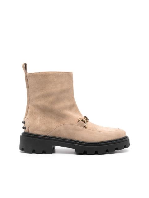 Tod's suede ankle boots