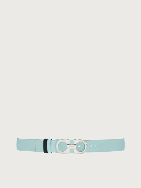FERRAGAMO ADJUSTABLE AND REVERSIBLE GANCINI BELT