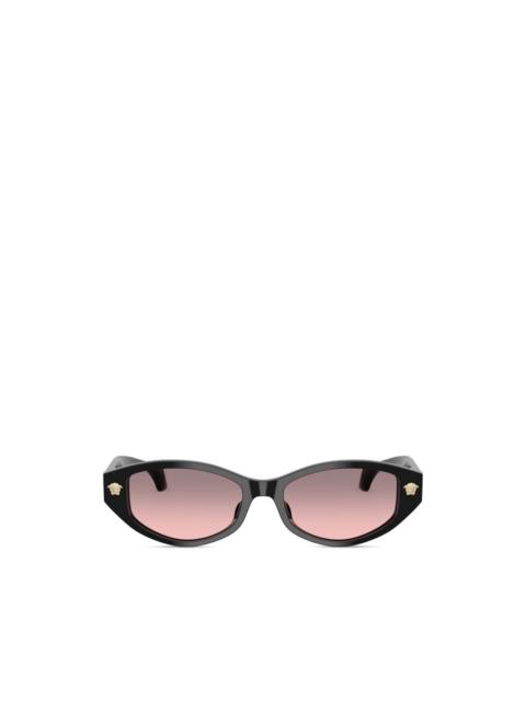 VERSACE medusa geometric sunglasses