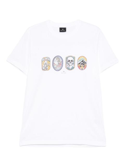 Paul Smith Badges cotton T-shirt