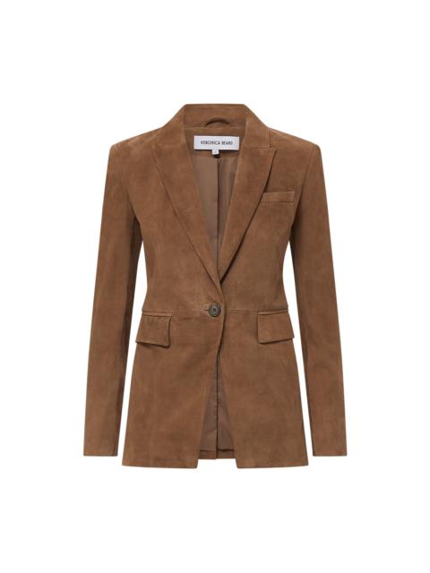 VERONICA BEARD DUANE SUEDE DICKEY JACKET
