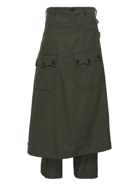 Comme des Garçons Homme Plus pocket-detail trousers