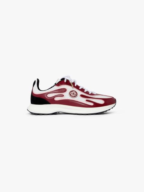 CASABLANCA Men'S Stade Pink & Burgundy Sneaker | Casablanca Paris