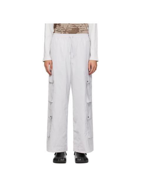 SSENSE Exclusive Gray Cargo Pants