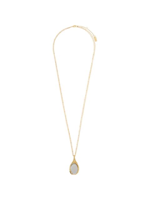 Chloé Mirrored Pendant Necklace