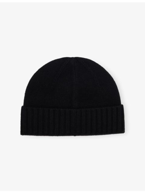 PERCIVAL Ribbed Wool Beanie Hat