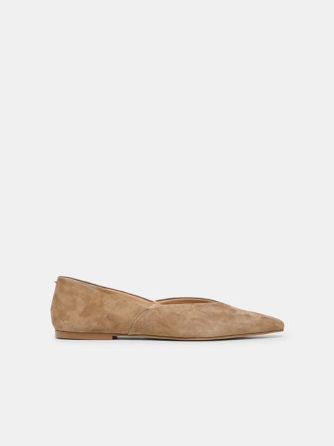 dolce vita GEMA FLATS TAUPE SUEDE