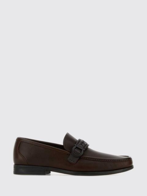 FERRAGAMO FERRAGAMO Loafers Men color Dark
