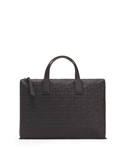 Loewe Goya simple briefcase in calfskin