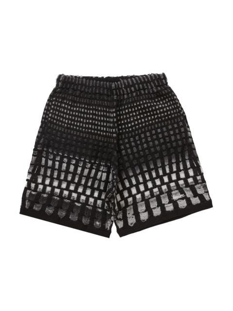 Supreme Supreme Gradient Grid Knit Short Black