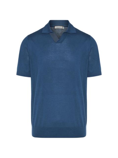 Canali collar polo shirt
