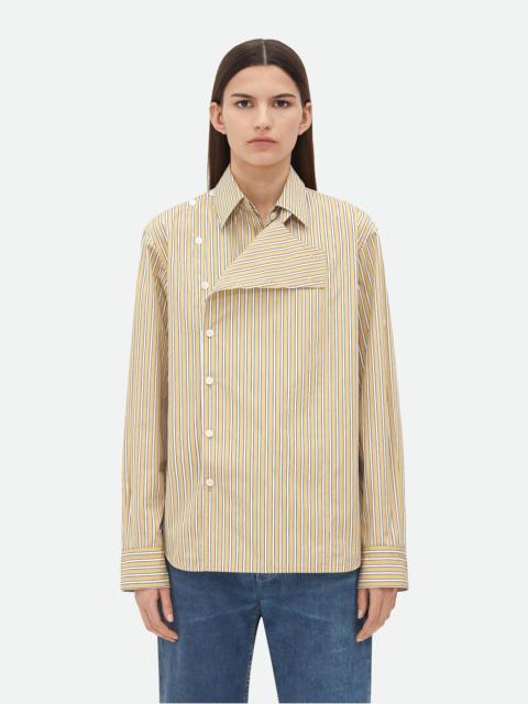Bottega Veneta Striped Poplin Shirt