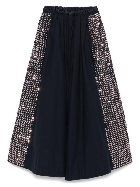 forte_forte sequin-embellished midi skirt