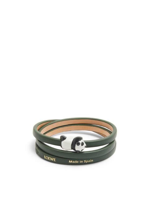 Loewe Panda bracelet in calfskin