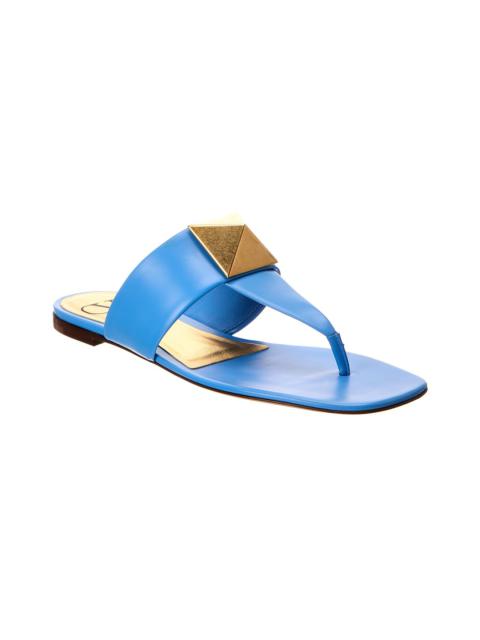 Valentino Valentino One Stud Leather Sandal