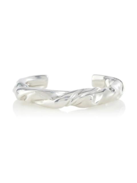 Twisted sterling silver bracelet